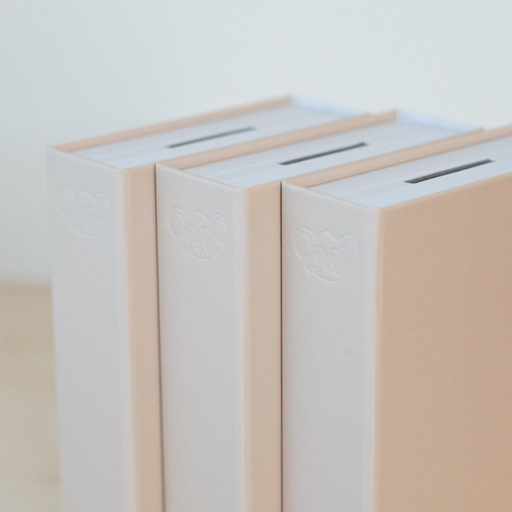 
                      
                        Modulares Spardosen-System in Buchform
                      
                    